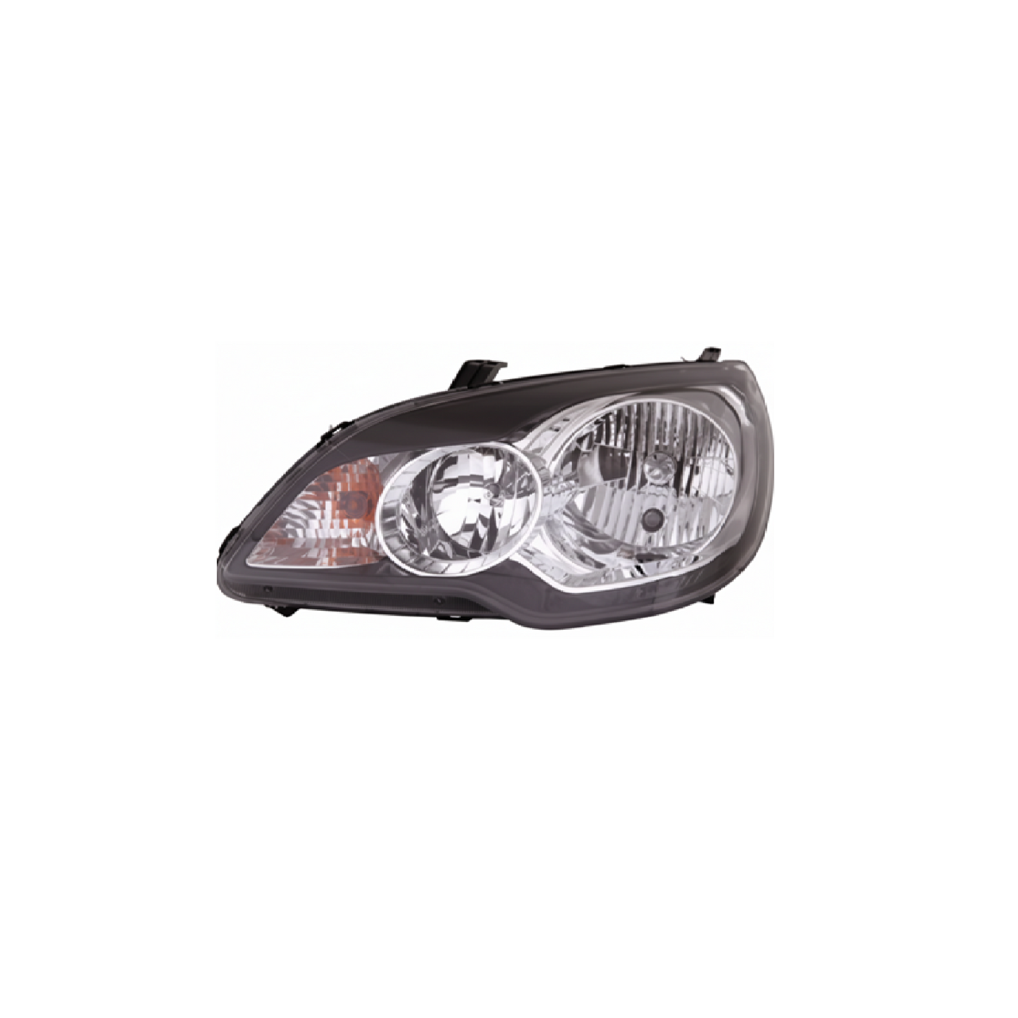 DEPO - HEAD LAMP FOR FORD FIESTA T2 (BLACK) 2005 - 2011 RH
