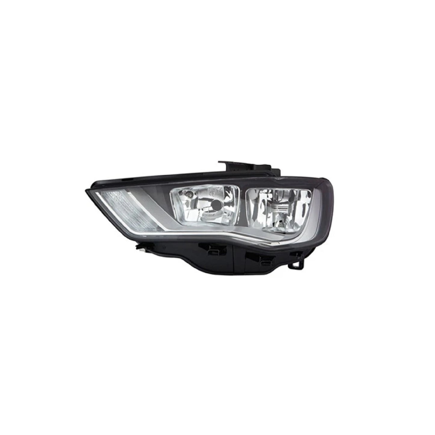 DEPO - HEAD LAMP FOR AUDI A3 SPORT BLACK (REGULR) 2012 LH