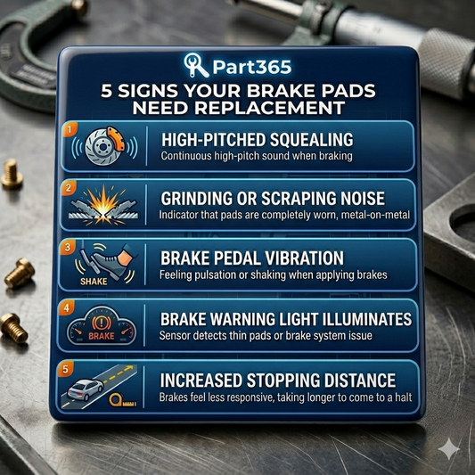 5 Signs Your Brake Pads Need Replacement