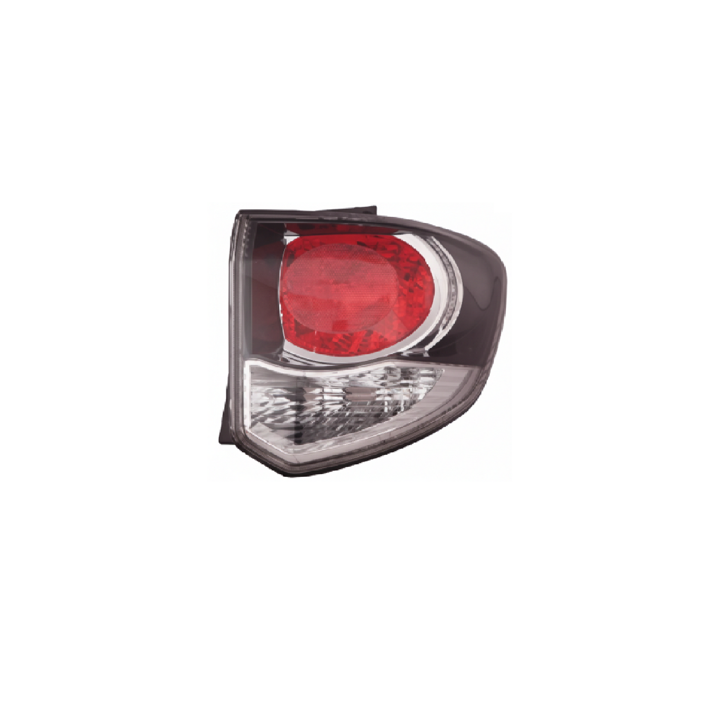 DEPO - TAIL LAMP FOR Toyota Fortuner Type-2 Black 2012 - 2015, LH