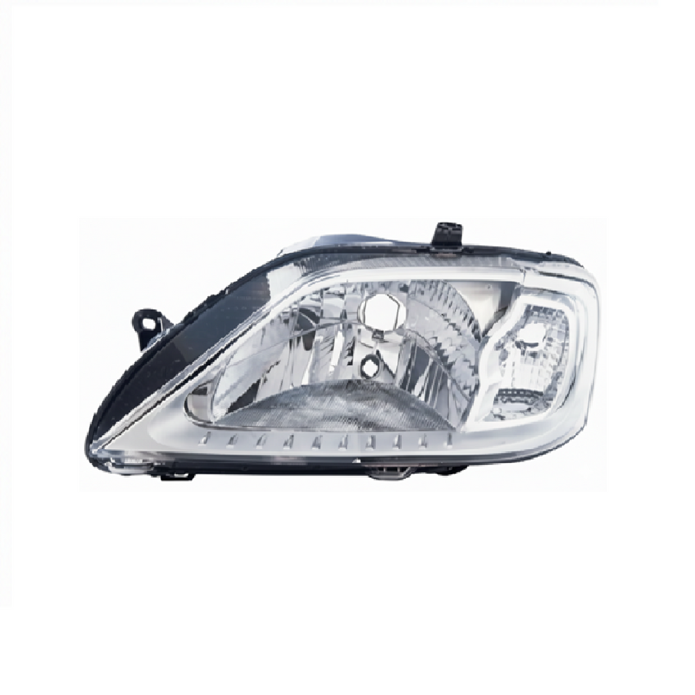 DEPO - HEAD LAMP FOR Renault Logan TYPE 2&3 Chrome 2011 - 2015 H4 RH