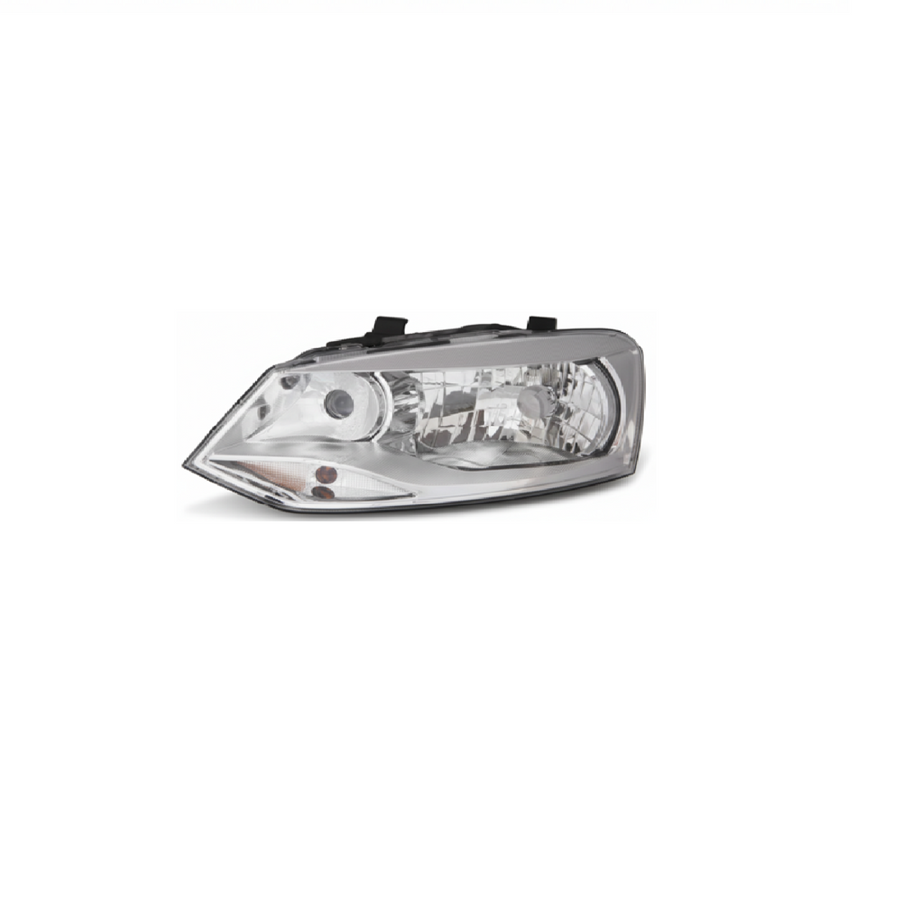 DEPO - HEAD LAMP FOR Volkswagen Vento 2010-2014 Chrome, LH