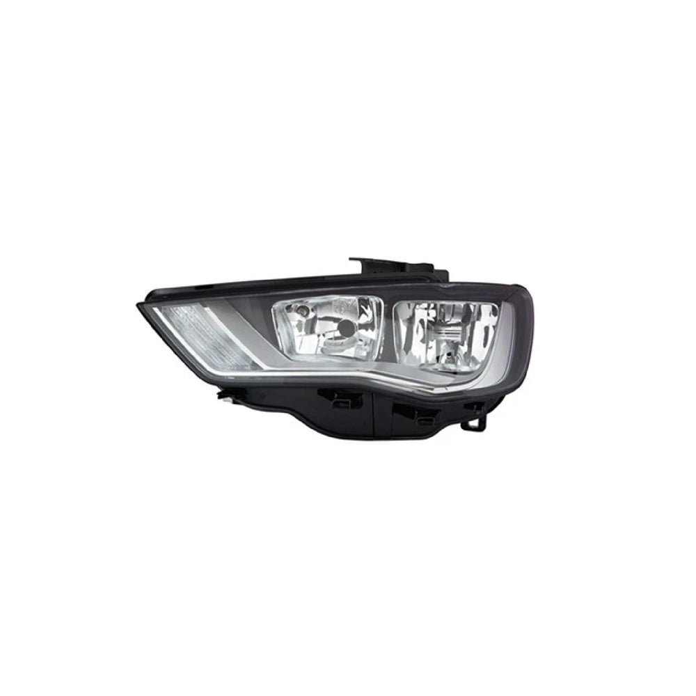 DEPO - HEAD LAMP FOR AUDI A3 SPORT BLACK (REGULR) 2012 RH
