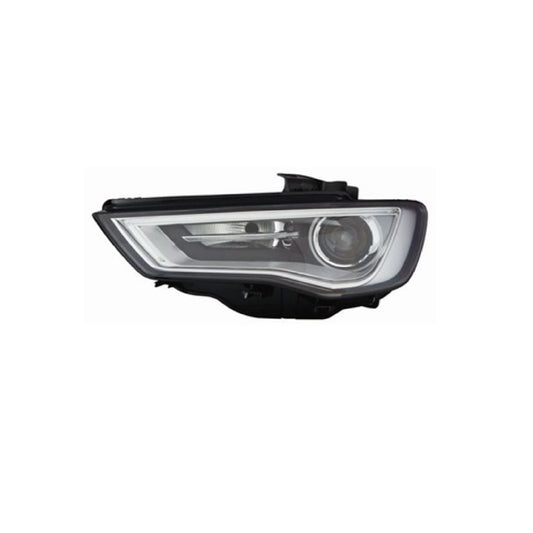 DEPO - HEAD LAMP FOR AUDI A3 SPORT BLACK (PROJECTOR TYPE) 2012 RH