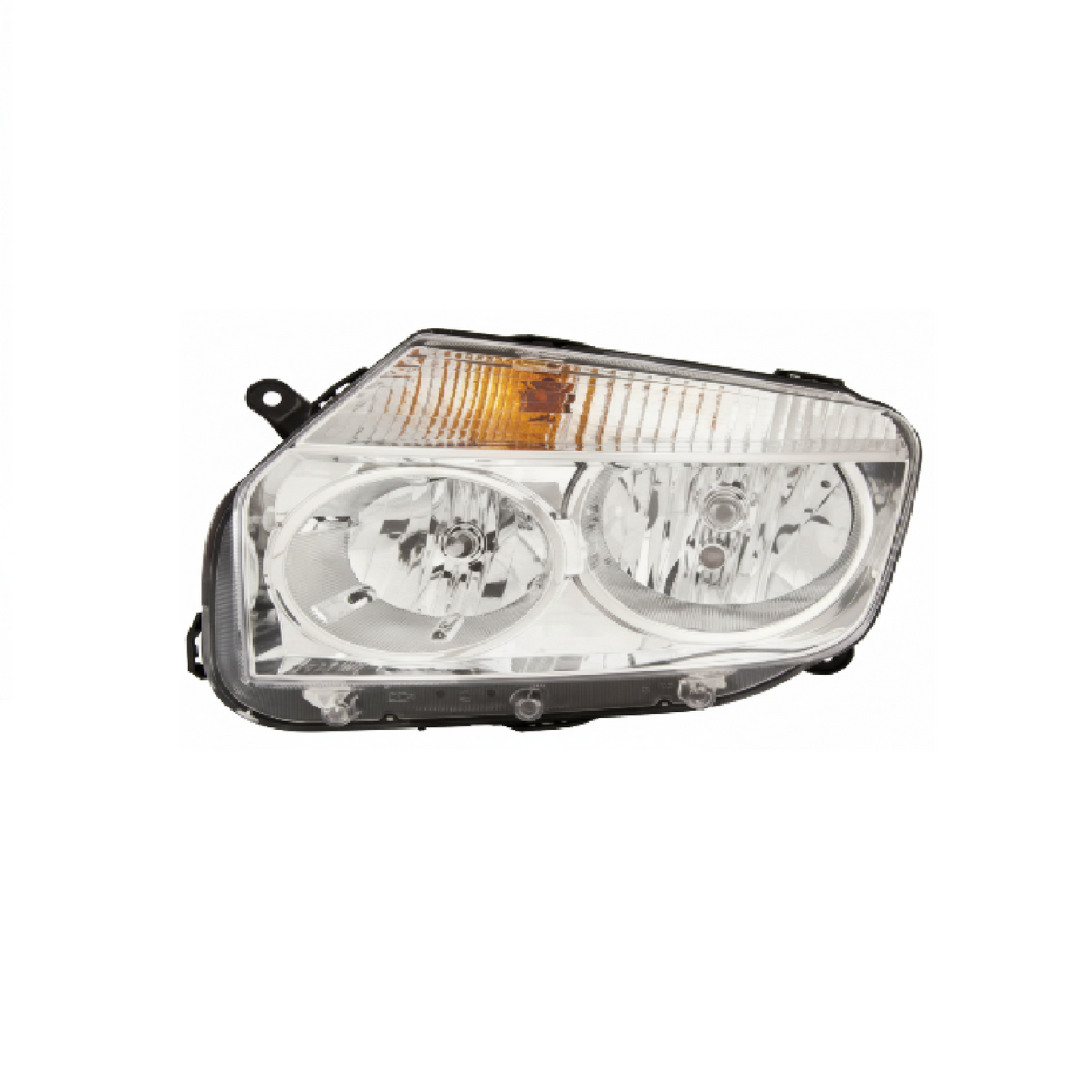 DEPO - HEAD LAMP FOR Renault Duster Type-1 Chrome 2012 - 2015 H7+H11 LH