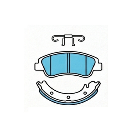 Ford Ecosport P/D Front Brake Pad (2013 - 2017) | HL Mando